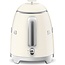 Smeg KLF05CREU Retro Mini Waterkoker Jaren '50 – 0,8 Liter – 1400W – Crème