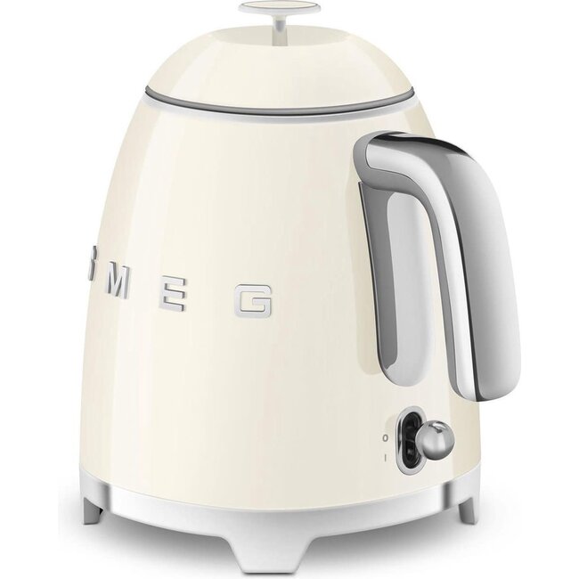 Smeg KLF05CREU Retro Mini Waterkoker Jaren '50 – 0,8 Liter – 1400W – Crème