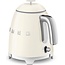 Smeg KLF05CREU Retro Mini Waterkoker Jaren '50 – 0,8 Liter – 1400W – Crème