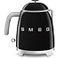 Smeg Waterkoker KLF05BLEU Zwart 0.8L Jaren 50