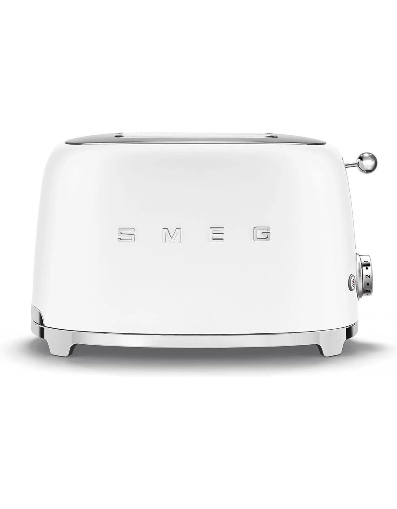 Smeg Broodrooster 2x2 Mat Wit