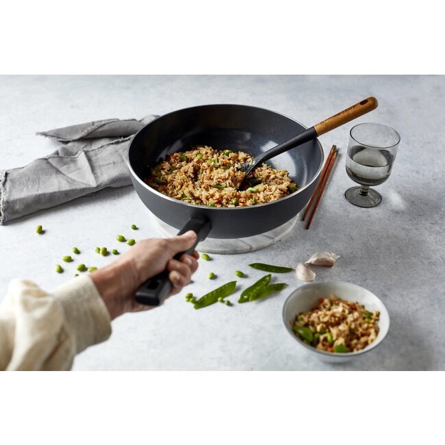Demeyere Alu Comfort 3 Keramische Wokpan 28 cm – Krasvast & PFAS-vrij
