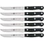 Zwilling TWIN Gourmet Luxe Steakmessen – 6-delige Set – Gekarteld Lemmet