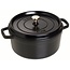 Staub Braadpan Rond Zwart 26cm