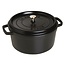 Staub Braadpan Rond  Zwart - 28 cm