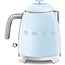 Smeg KLF05PBEU Retro Mini Waterkoker Jaren '50 – 0,8 Liter – 1400W – Pastelblauw