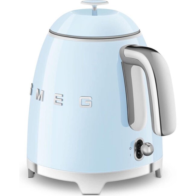 Smeg KLF05PBEU Retro Mini Waterkoker Jaren '50 – 0,8 Liter – 1400W – Pastelblauw