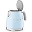 Smeg KLF05PBEU Retro Mini Waterkoker Jaren '50 – 0,8 Liter – 1400W – Pastelblauw