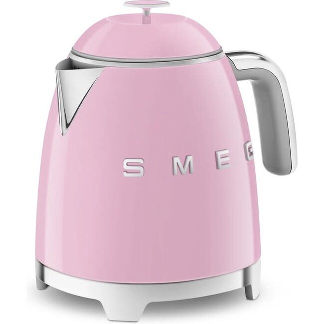 Smeg KLF05PKEU Retro Mini Waterkoker Jaren '50 – 0,8 Liter – 1400W – Pastelroze