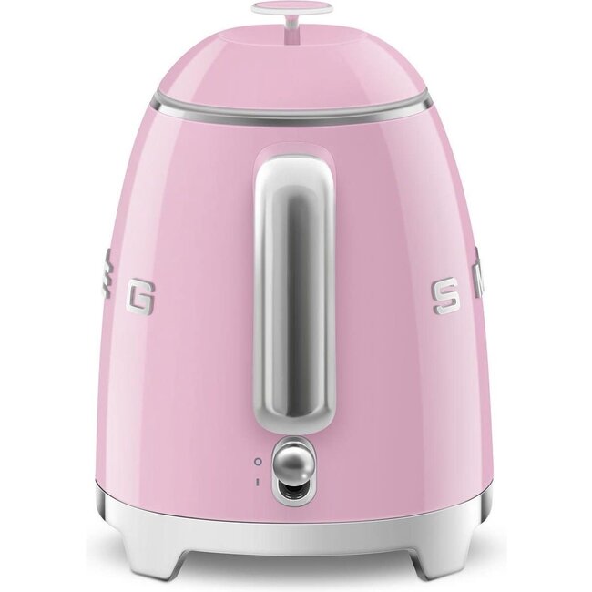 Smeg KLF05PKEU Retro Mini Waterkoker Jaren '50 – 0,8 Liter – 1400W – Pastelroze
