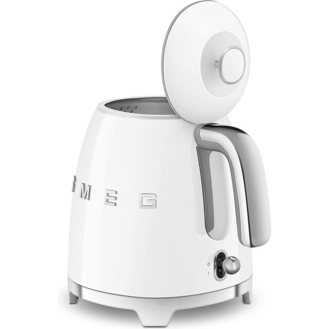 Smeg KLF05WHEU Retro Mini Waterkoker Jaren '50 – 0,8 Liter – 1400W – Wit