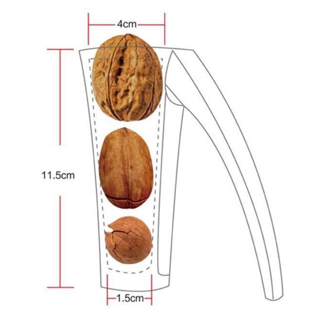 Drosselmeyer Notenkraker Zwart - Decoratief & Functioneel
