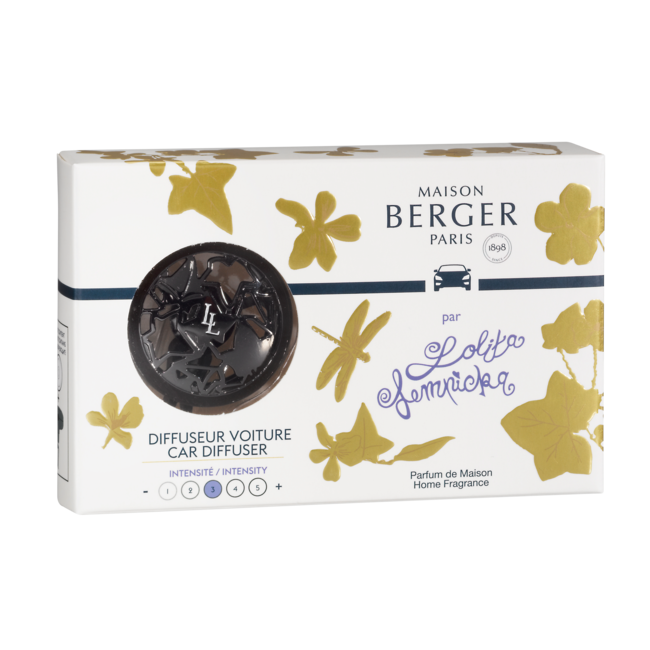 Maison Berger Autoparfum Startersset + 1 navulling Lolita Lempicka - Gun metal