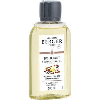 Maison Berger Navulling Geurtstokjes Amber Powder 200ml
