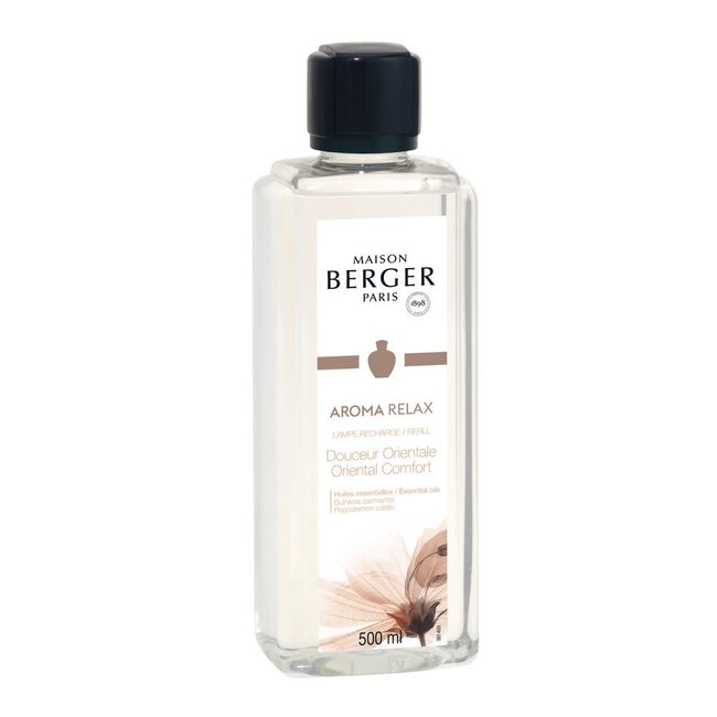 Lampe Berger Navulling Geurbrander Aroma Relax: Douceur Orientale / Oriental Comfort 500ml