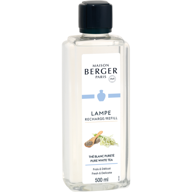 Lampe Berger Navulling Huisparfum Thé Blanc Pureté / Pure White Tea  500ml