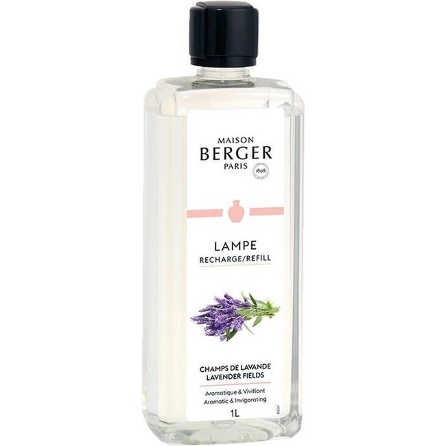 Lampe Berger / Maison Berger - Navulling Geurbrander - Champs de Lavande / Lavendel 1 Liter