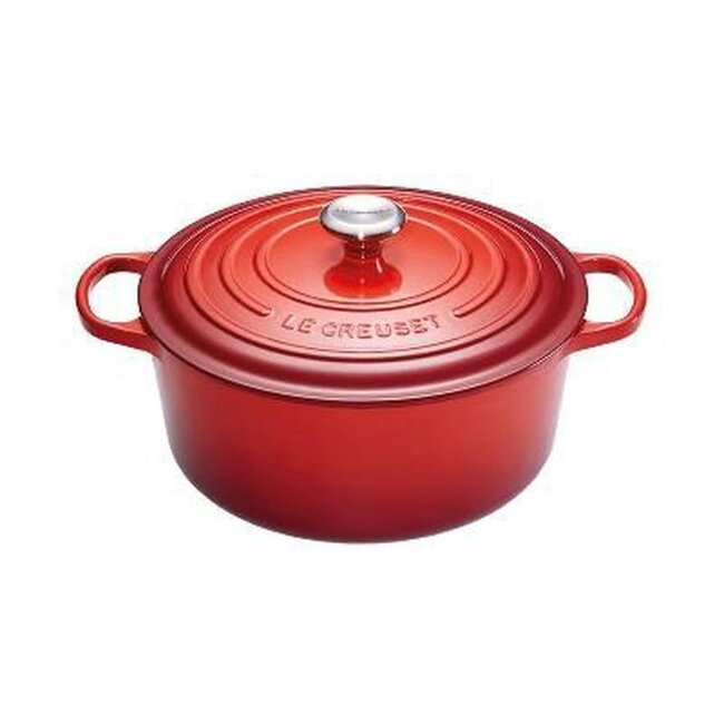 Le Creuset Braadpan Signature Kersenrood 6.7 liter - 28 cm