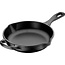Le Creuset Skillet Signature  Geëmailleerd Gietijzer Rond Mat Zwart 23cm