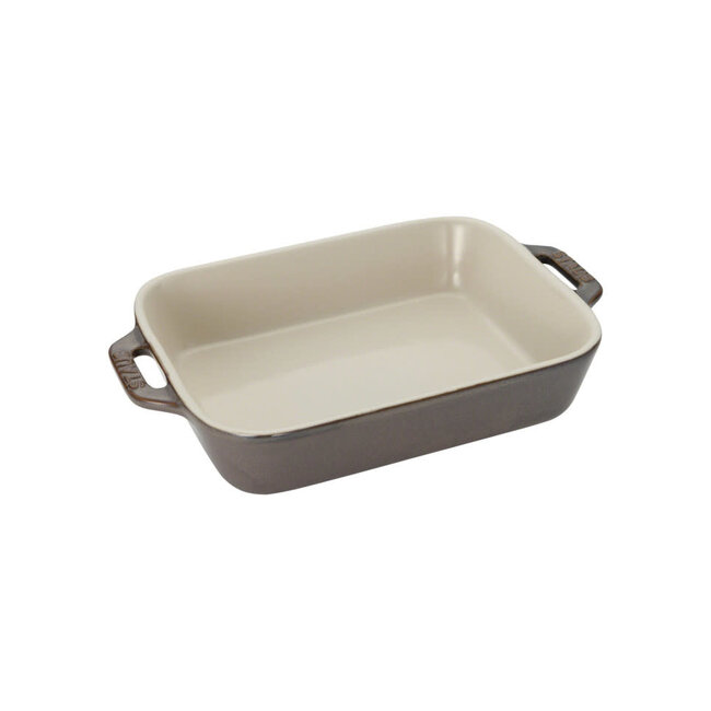 Staub Ovenschalen Grijs - 2 Stuks