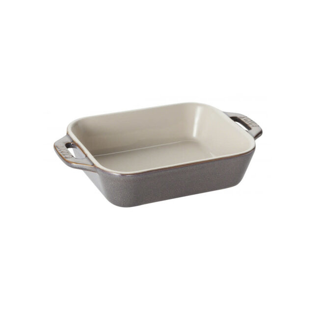 Staub Ovenschalen Grijs - 2 Stuks