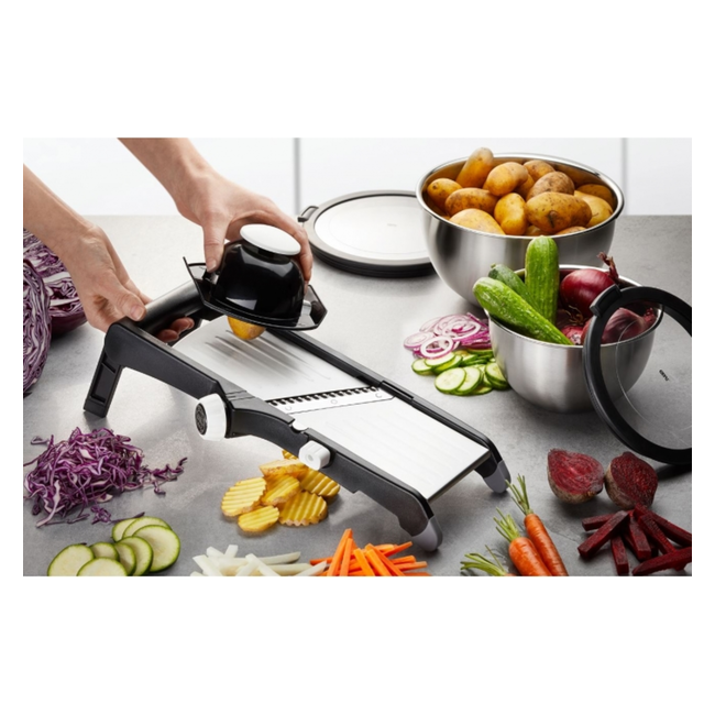 Gefu Mandoline Laola – Verstelbaar – Inclusief Wafel- en Juliennesnede