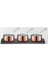 Scanpan Ministeelpannen set - Maitre d'- 6 cm 80ml