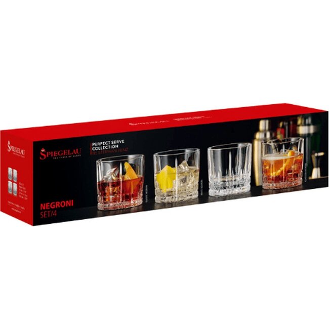 Spiegelau Perfect Serve - Negroniglas 27cl Set van 4 stuks