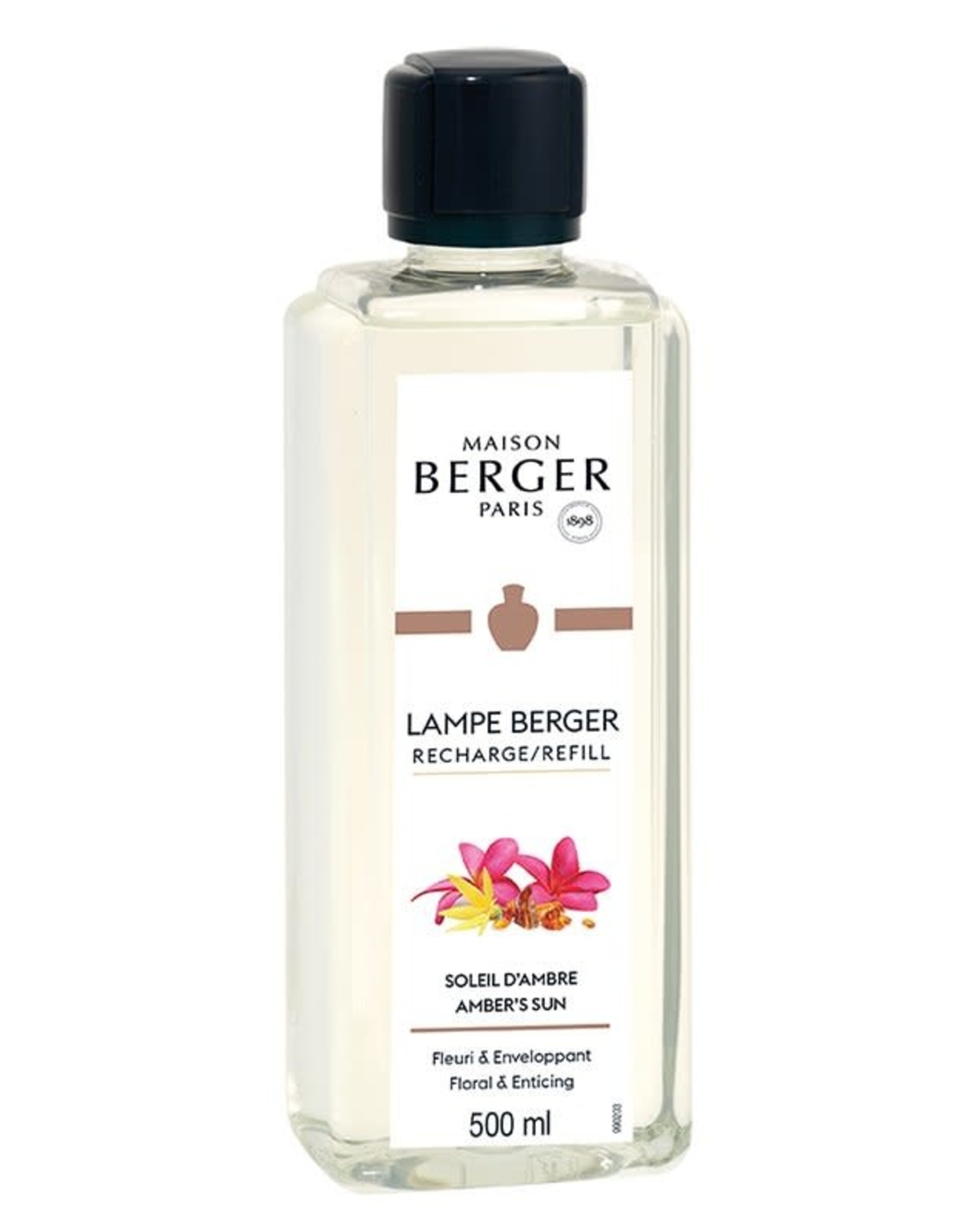 Lampe Berger Navulling Amber's Sun 500 ml