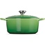 Le Creuset Braadpan Signature Bamboo Groen - Ø 24 cm / 4.2 Liter