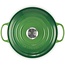 Le Creuset Braadpan Signature Bamboo Groen - Ø 24 cm / 4.2 Liter
