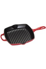 Le Creuset Grillpan - Gietijzer - Kersenrood