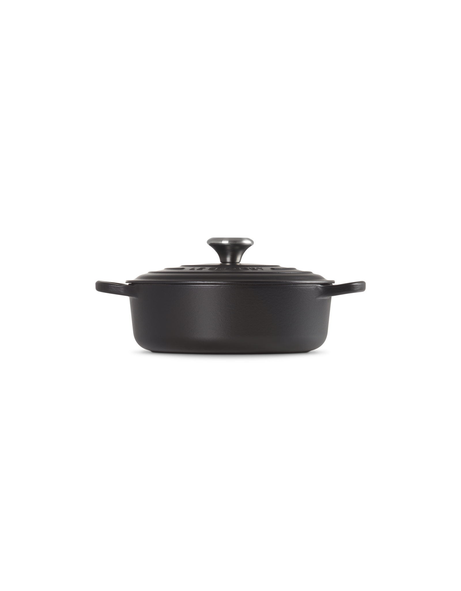 Le Creuset Braadpan Laag Mat Zwart 24cm