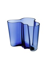 Iittala Vaas Aalto Ultramarijn Blauw - 160mm