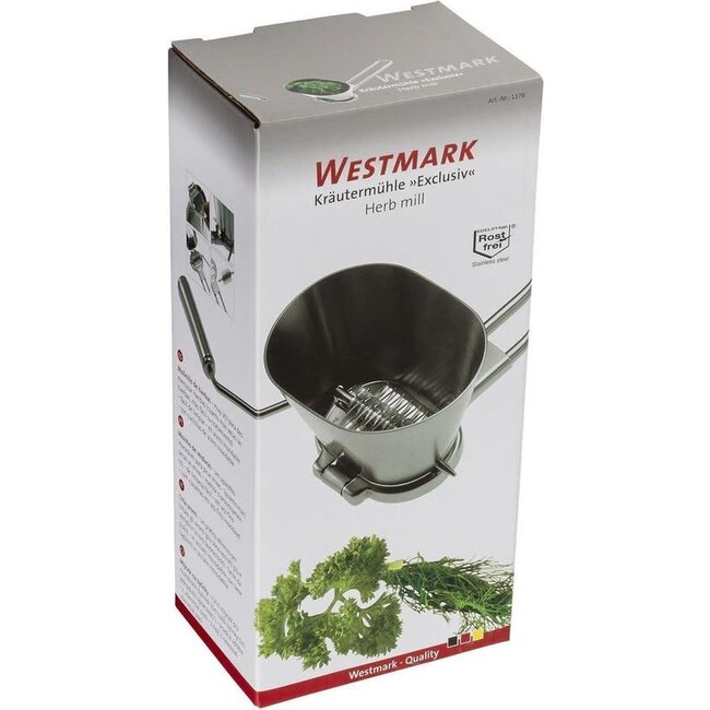 Westmark Kruidenmolen – Roestvrij Staal – Met Snijmechanisme