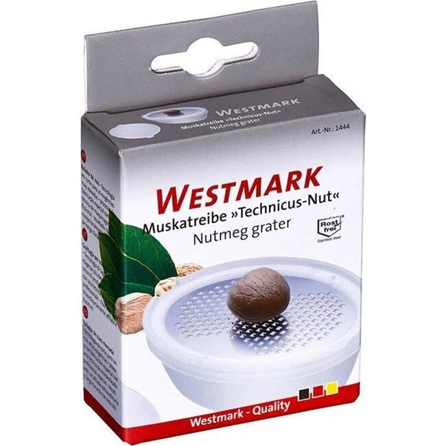Westmark Nootmuskaat Rasp Kunststof Wit