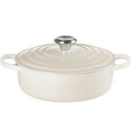 Le Creuset Lage Braadpan - 24cm Meringue