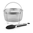 CrockPot Slowcooker & Snelkookpan Express CR089 5.6 Liter + Stoommand en Tang