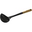 Staub Siliconen Soeplepel – Krasvrij met Ergonomische Houten Greep – 31 cm