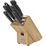 Zwilling Four Star Messenblok – 7-delig – Gesmeed Messenstaal – Bamboe Messenblok