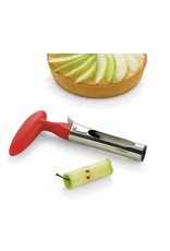 Cuisipro Appelboor Rvs Rood - 18 cm