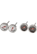 Orthex Steakthermometer - set van 4 stuks - RVS - Ovenbestendig tot 250ºC