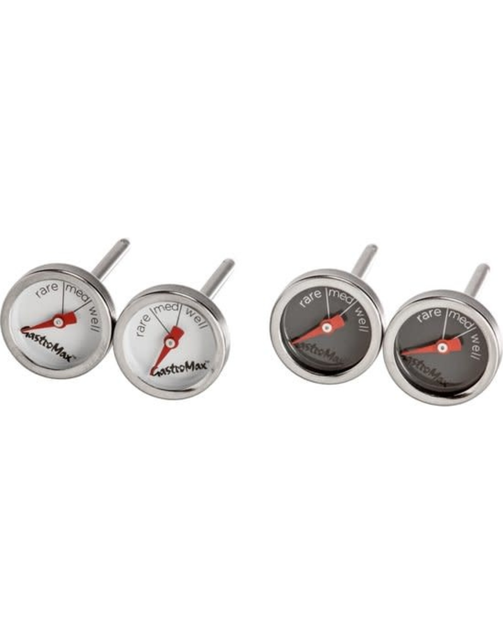 Orthex Steakthermometer - set van 4 stuks - RVS - Ovenbestendig tot 250ºC