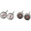 Orthex Steakthermometer - set van 4 stuks - RVS - Ovenbestendig tot 250ºC