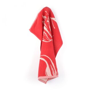 Bunzlau Castle Keukendoek Tulpen Rood