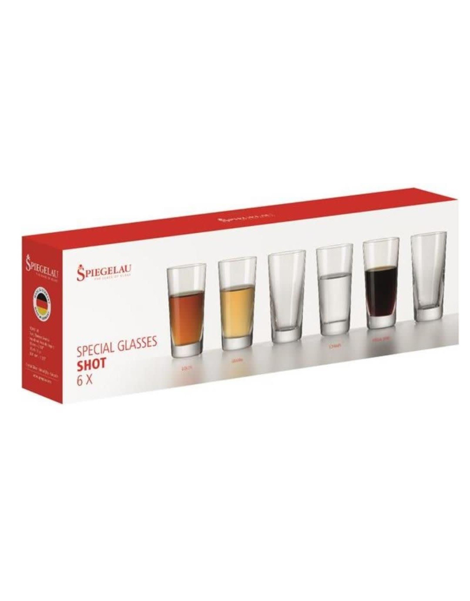 Spiegelau Shotglazen - Special Glasses-  55 ml - 6 stuks