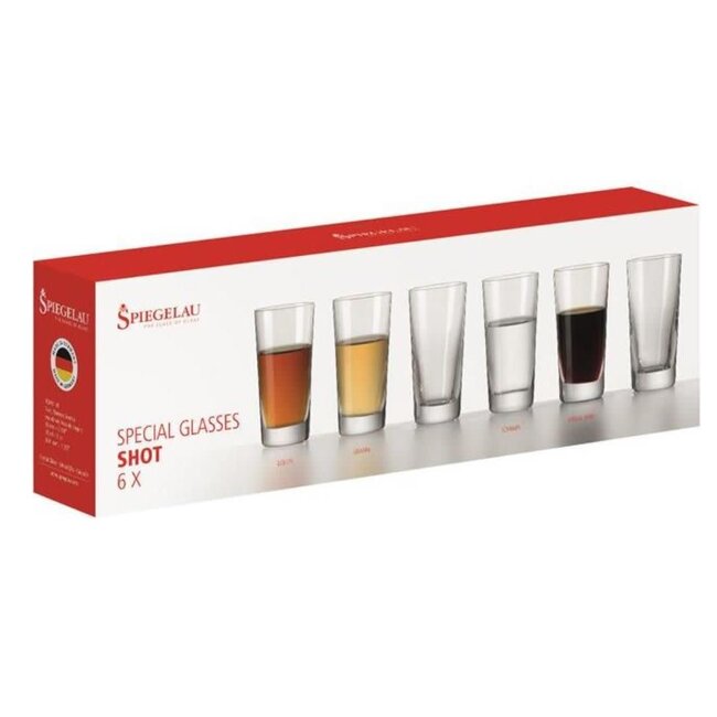 Spiegelau Shotglazen - Special Glasses-  55 ml - 6 stuks