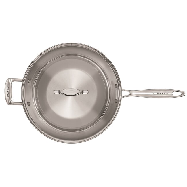 Scanpan Impact Wokpan 32 cm – RVS Wok met Tegenhendel - Geschikt voor Inductie