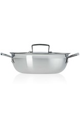 Le Creuset Casserole - Chefpan - 3 Ply Stainless - 24cm