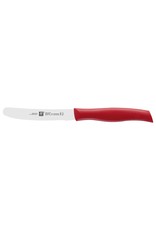 Zwilling Mes Universeel - Twin Grip 120 mm - rood